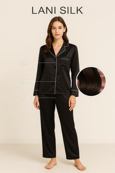 Black Silk Pajamas: The Ultimate Guide to Luxury Sleepwear - LANI SILK