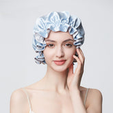 Silk Bonnets – Reversible 2-Color Sleep Cap for Hair Care