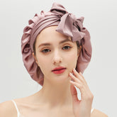 Silk Bonnets – Self-Tie Bonnet with 100% Silk Bow Design