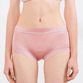 Silk Panties - 100% Natural Silk Seamless Mid Rise Boxers - LANI SILK