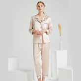 100% Mulberry Silk Pajama Set – Elegant & Luxurious Sleepwear for Women - LANI SILK