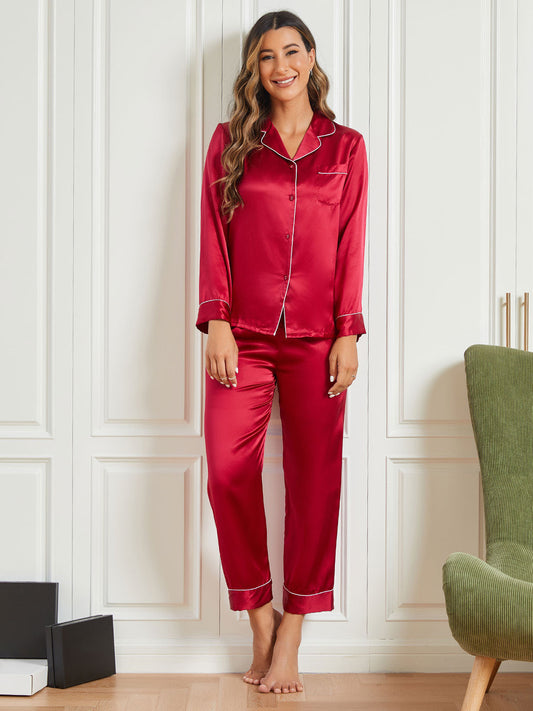 Differences between satin and silk pajamas women