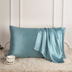 100% Mulberry Silk Pillowcase – Pure Silk Front & Lyocell Back