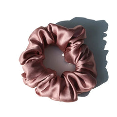 Silk Scrunchies - Large Elastic Damage Holders for Women