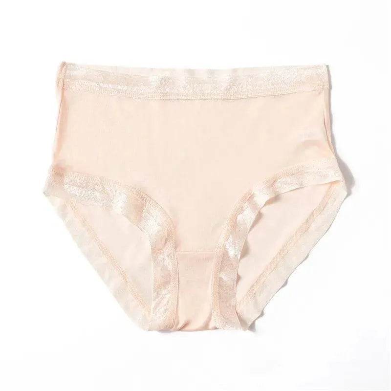 Silk Panties - 100% Natural High Waist Briefs Sexy Lingerie - LANI SILK 