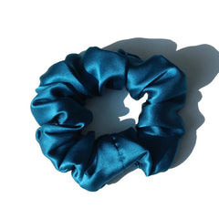 Silk Scrunchies - Large Elastic Damage Holders for Women