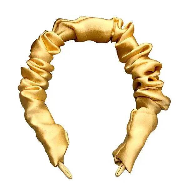 Silk Scrunchies - Elastic Hair Luxury Headbands Holders - LANI SILK 