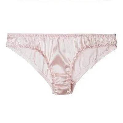 Silk Panties - Sexy Low Waist T-Shape Underwear for Women - LANI SILK 