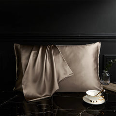 100% Mulberry Silk Pillowcase – Pure Silk Front & Lyocell Back