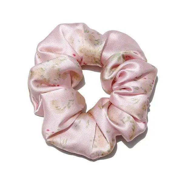 Silk Scrunchies - Large Elastic Damage Holders For Women - LANI SILK 