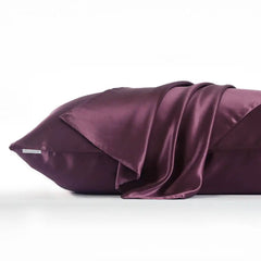 100% Mulberry Silk Pillowcase – Double-Sided, Zippered | Gentle on Hair & Skin