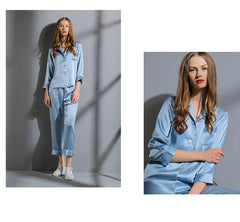 Silk Pajamas - Long Sleeve Sleepwear For All Seasons