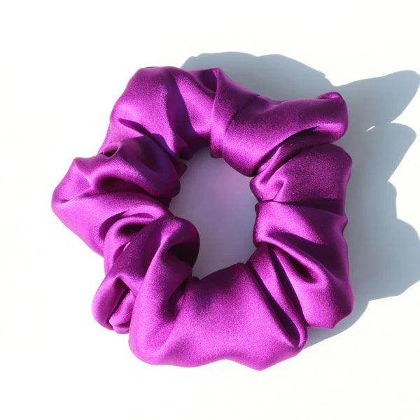 Silk Scrunchies - Large Elastic Damage Holders For Women - LANI SILK 