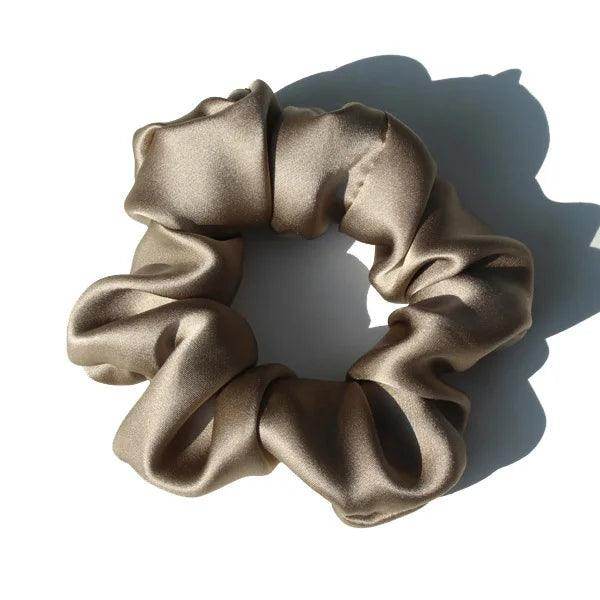 Silk Scrunchies - Large Elastic Damage Holders For Women - LANI SILK 