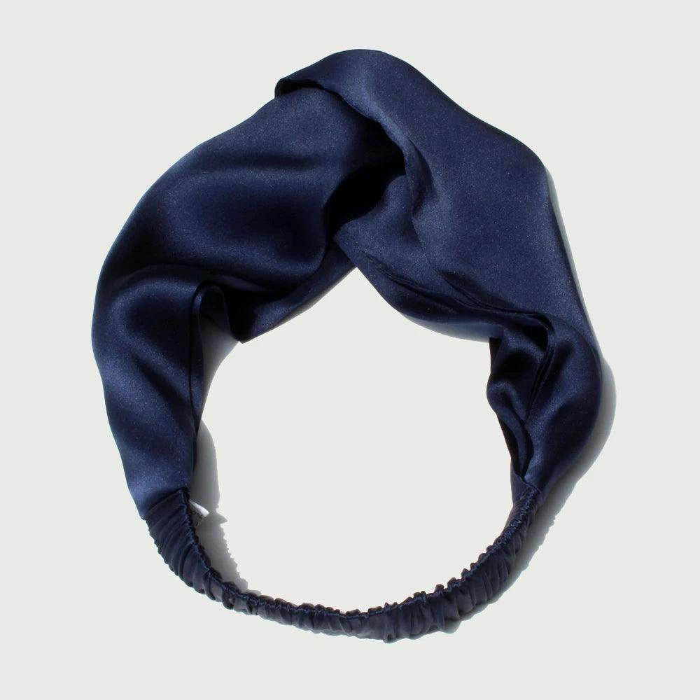 Silk Scrunchies - Cross Headbands Hair Wrap Accessories - LANI SILK 