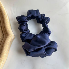 Silk Scrunchies - Pure Floral Hair Ties Elastic Damage