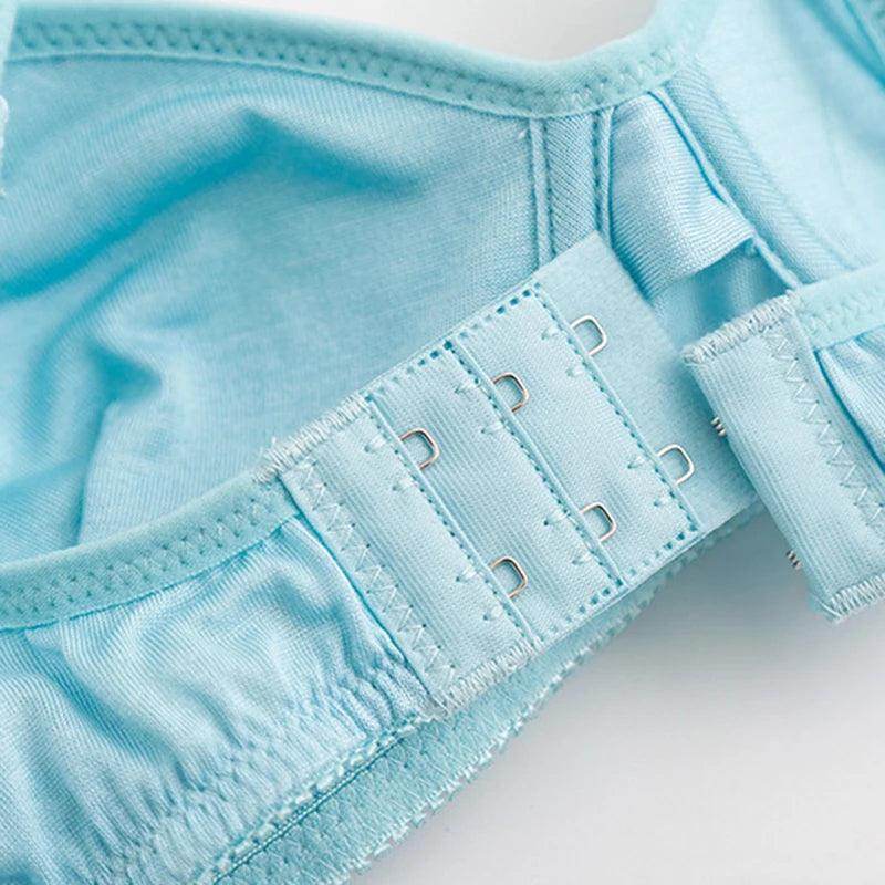 Silk Bra - Natural Push Up Seamless Wire Free Sexy Lingerie - LANI SILK 