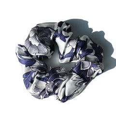 Silk Scrunchies - Large Elastic Damage Holders for Women