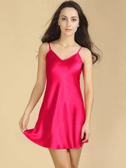 Silk Dress Natural Nuisette Women Sleepwear Gown