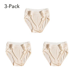 Silk Panties Ladies Hipster Panty Lace Plus Size Seamless Mid Waisted