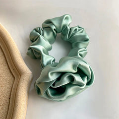 Silk Scrunchies - Pure Floral Hair Ties Elastic Damage