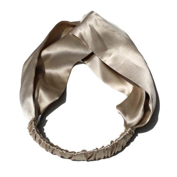 Silk Scrunchies - Cross Headbands Hair Wrap Accessories - LANI SILK 