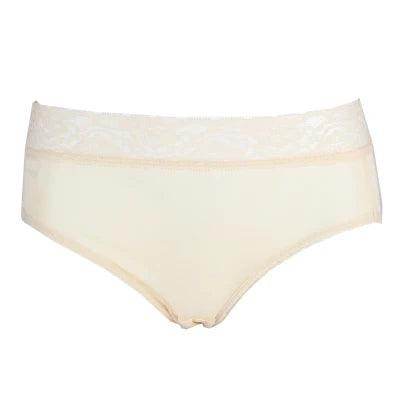 Silk Panties - 100% Real Lace Mid-Rise Underwear & Lingerie - LANI SILK 