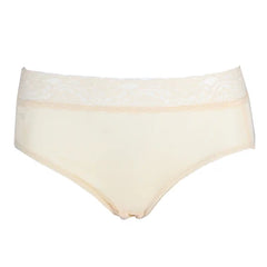 Silk Panties - 100% Real Lace Mid-Rise Underwear & Lingerie