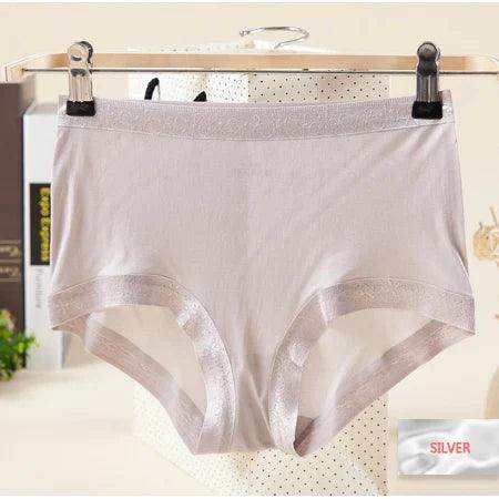 Silk Panties - 100% Natural Silk Seamless Mid Rise Boxers - LANI SILK 
