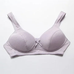 Silk Bra Wire Thin Padding Everyday Wear Underwear Intimates