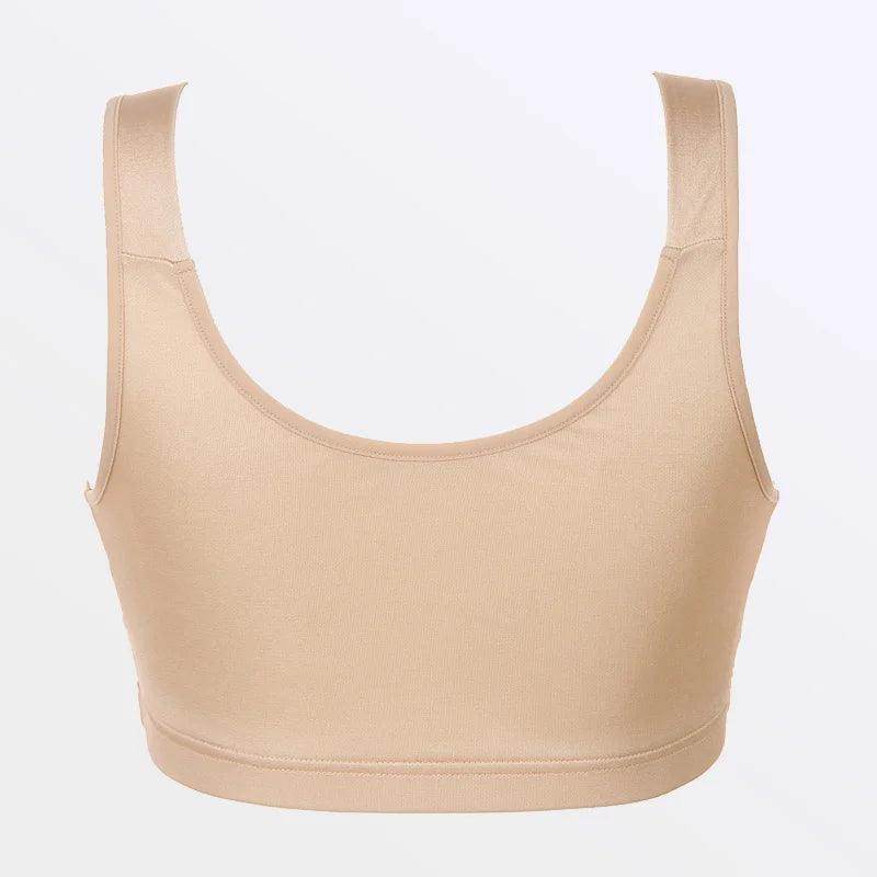 Silk Bra - Front Closure Unlined Full Cup Lingerie - LANI SILK 