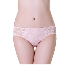 Silk Panties - 100% Pure Real Silk Lace Sexy Women’s Briefs