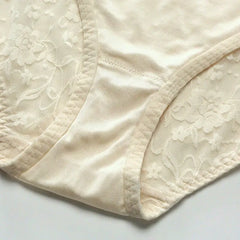 Silk Panties - 100% Pure Real Silk Lace Sexy Women’s Briefs