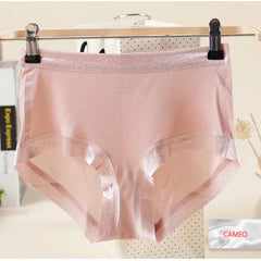 Silk Panties - 100% Natural Silk Seamless Mid-Rise Boxers