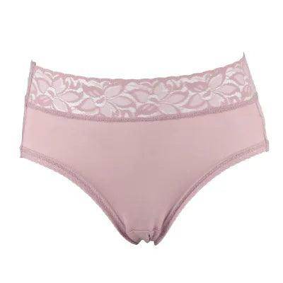 Silk Panties - 100% Real Lace Mid-Rise Underwear & Lingerie - LANI SILK 