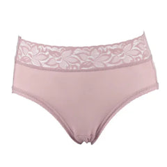 Silk Panties - 100% Real Lace Mid-Rise Underwear & Lingerie