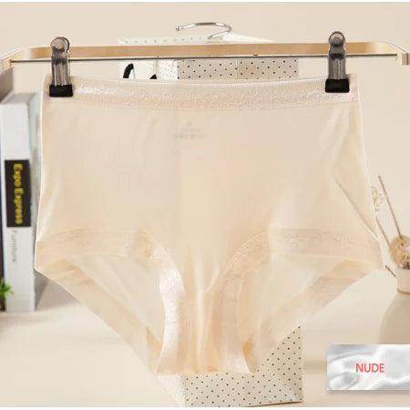 Silk Panties - 100% Natural Silk Seamless Mid Rise Boxers - LANI SILK 