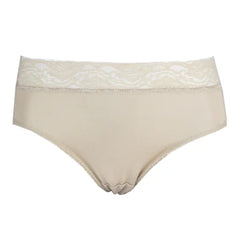 Silk Panties - 100% Real Lace Mid-Rise Underwear & Lingerie