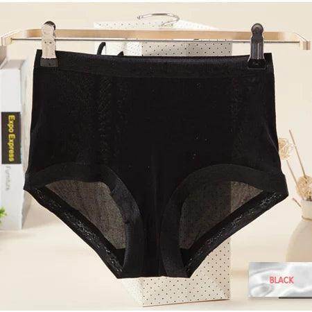 Silk Panties - 100% Natural Silk Seamless Mid Rise Boxers - LANI SILK 