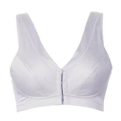 Silk Bra - Front Closure Unlined Full Cup Lingerie - LANI SILK 