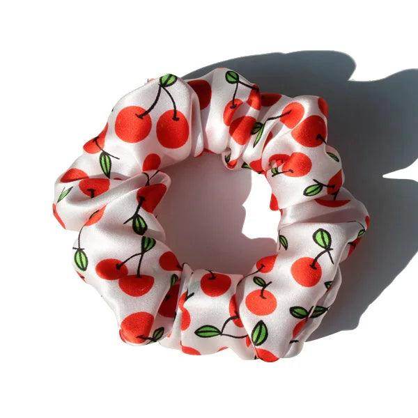 Silk Scrunchies - Large Elastic Damage Holders For Women - LANI SILK 