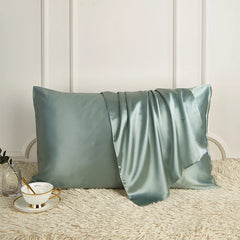 100% Mulberry Silk Pillowcase – Pure Silk Front & Lyocell Back