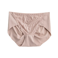 Silk Panties - Lot Natural Lining Seamless Lace Briefs Everyday Wear