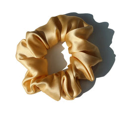 Silk Scrunchies - Large Elastic Damage Holders for Women