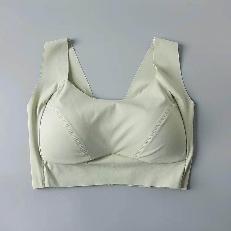 Silk Bra - 100% Natural Silk Lining Wire Free Full Yoga Wear - LANI SILK 