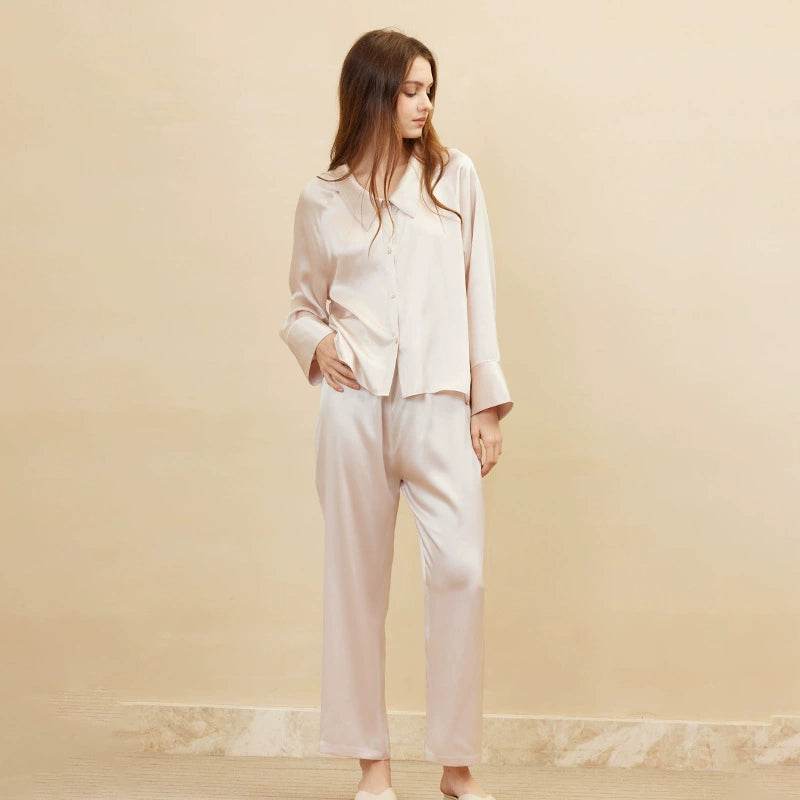 Silk Pajamas - 100% Natural Silk Lingerie Sleepwear - LANI SILK 