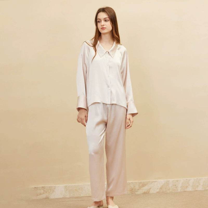 Silk Pajamas - 100% Natural Silk Lingerie Sleepwear - LANI SILK 