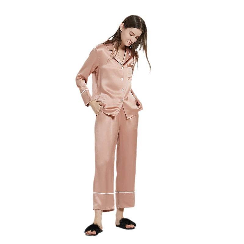 Silk Pajamas - Soft & Elegant Long Sleeve Sleepwear Set - LANI SILK 