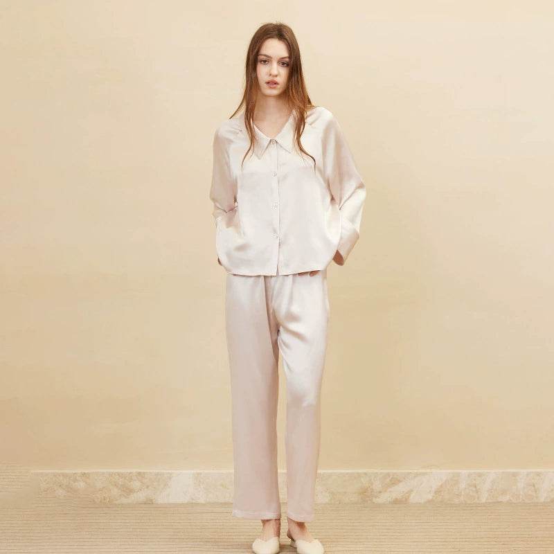 Silk Pajamas - 100% Natural Silk Lingerie Sleepwear - LANI SILK 