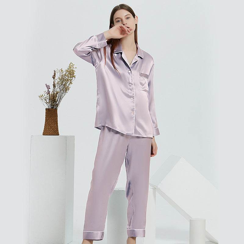 100% Mulberry Silk Pajama Set – Elegant & Luxurious Sleepwear for Women - LANI SILK 